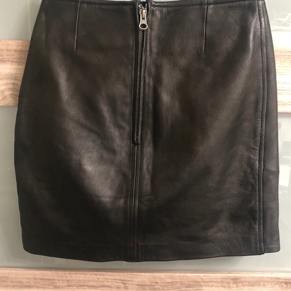 Leather skirt size XS - Picture 2 of 7